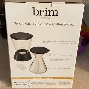 brim Smart Valve Cold Brew Coffee Maker